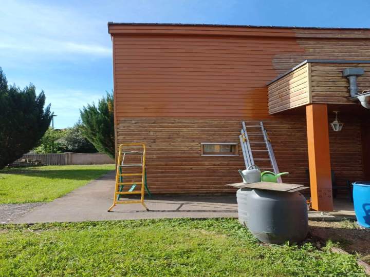 Ravalement façade bois Lezoux